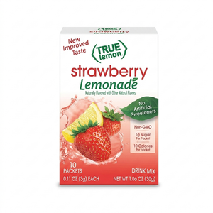 True Lemon Strawberry Lemonade, 10 count - 1 pack (EXP 06/12/28)