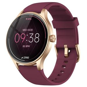 Smart Watch for Women Android iPhone, 1.27'' HD Fitness Tracker with Bluetooth Call & Answer, IP68 Waterproof, Heart Rate/SpO2/Sleep Monitor, Built-in AI Voice, 105+ Sports Modes (Purple)