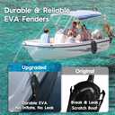 AWEMUFA Boat Fenders Easy to Install Bumper for Docking Ideal Fender for Pontoon, Bass, Jet Ski and Fishing Boats