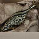 LCCCK Ceramic Modern VASE, 19.6 inches Tall, Black Gold, Ideal for Pampas Grass & Single Flower Arrangements, Decorative Floor Vase for Living Room, Dining Room, Entryway (Large)