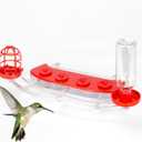 Hummingbird Feeder, Attract Hummingbirds, 2 in-1 Bird Feeder, Suitable for BF002, Ideal Gift for Hummingbird Lovers