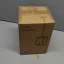 VILUXY Black Pendant Lights Kitchen Island Farmhouse Seeded Glass 1-Light Dining Room Pendant Lamp Fixtures Metal Cage Hanging Lights for Over Sink