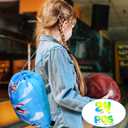 Talltalk 24 Pcs Airplane Drawstring Party Favors Gift Bags Kids Birthday Party Supplies Airplane Backpack Drawstring Pouches Wrap Goodie Bags for Girls Boys Travel Decorations