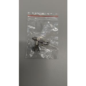 CRC9 male plug right angle crimp RG174 RG316 RFC100 RF connector 90 degree 3G USB MODEM Ships Quickly From USA Silver