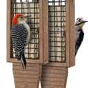 Kingsyard 2 Pack Double Tail-Prop Suet Bird Feeder