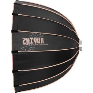 ZHIYUN 35inch/90cm/2.9ft Parabolic Light Softbox Quick Release with Bowens Mount for Photography Studio, Video Recording, Portraits Shooting/ZHIYUN Molus G200/ G300/ B100/ B200/ B300/ B500