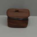 sorozien Insulated Lunch Bag for Women Adult Lunch Box Lightweight Waterproof Lunchbox Soft Cooler Reusable Lunch Bags for Work (Small(4 L), Coffee)