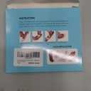 Ball of Foot Cushions (2 Pairs Gel Shoe Inserts), Heel Inserts for Women, Non Slip Heel Pads, Heel Cushions for Women Foot Pain Relief and Comfort, One Size Fits Any (Clear)