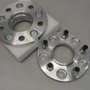 15mm Wheel Spacers Hubcentric 5x4.75 Compatible For Chevy Camaro 1982-2002, Corvette 1984-2019, Blazer 1987-2005, S10 1982-2004, Pontiac Firebird 1982-2002, Trans Am 1984-1997 (2pc 70.3mm M12x1.5) (Silver)