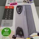 1500W Ceramic Heater with Thermostat