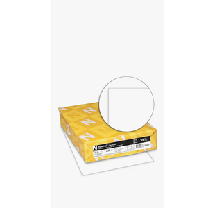 Neenah Index Cardstock, 8.5" x 11", 90 lb./163 gsm, White, 300 Sheets, Lightweight, 94 Brightness  EXTRA SHEETS, MORE VALUE! (91437)