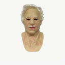 Halloween Realistic Old Man Mask Adlut -Latex Human Old Person Men Full Head Mask Costume,2 Pcs
