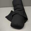 Recliner Pillow for Lumbar, Neck, and Cervical Support, Sleep, Couch, Office Chair, Headrest, Weighted, No Velcro Required, (Black)