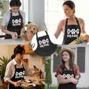 Dog Mom Gifts, Dog Aprons for Women with Pockets, Dogs Lovers Gifts Grooming Apron