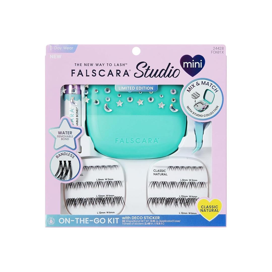 Falscara, False Eyelashes, Lash Clusters, '', 8mm-12mm, Includes, Contact Lens Friendly, Easy to Apply, Reusable Lash Clusters