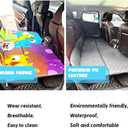 YASHINE Non Inflatable Truck Bed Air Mattress for Large Truck, Car Travel Camping Back Seat Extender for F150/RAM 1500/Silverado/Ranger/GMC/Tundra/Tacoma