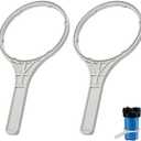 144368 Water Filter Housing Wrench Replacement for Pentek SW-4 Water filter Wrench for Whole House Filter, Fit for 20 "Big Blue Water Filte, For Removal of Big Blue Diameter 6 Inches Water Filte-2PCS
