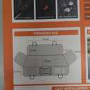 Truck Dog Seat Cover for Back Seat, Hard Bottom Dog Hammock Support to 450 lbs, Waterproof & Scratch-Proof Pet Bed Extender for Full Size Crew Cab Truck SUVs F150/RAM1500/Silverado, Black