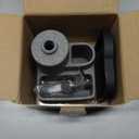 ZCCZ Black Soap Dispenser with Sponge Holder, Kitchen Soap Dispenser Pump, Sponge Caddy and Brush Holder 3 in 1 Set Organizer for Sink Countertop, Removable Tray, Marble Look (Brush NOT Included) (Granite Effect)