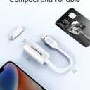 LENTION USB to Ethernet Adapter, 1000Mbps Plug and Play Wired LAN Network USB A to RJ45 Converter Powerline Ethernet Adapter Compatible with Nintendo Switch, Linux, Windows Laptop(HU604, Silver)