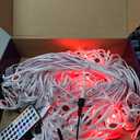 XINKAITE 300FT Permanent Outdoor Lights with 150 LEDs - Smart RGB+IC with 16 Million Colors, IP67 Waterproof, App & Remote Control, Hundreds of Modes for Holidays, Christmas & Home(2 Rolls 150FT)