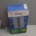 Dealusy 50 Pack (100-Piece) 24 oz Meal Prep Containers Reusable with Lids, Sturdy Leakproof & Food Safe, Microwave, Freezer, Dishwasher Safe Prep Containers, To Go Take Out Plastic Food Storage