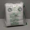 NICETOWN 100% Blackout Window Curtain Panels, Cold and Full Light Blocking Drapes with Black Liner for Nursery, 84 inches Drop Thermal Insulated Draperies (White, 2 Pieces, 52 Wide Each Panel)