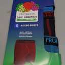 Fruit of the Loom boys And Toddler Boxer Briefs, Tag Free & Breathable Underwear, Assorted Color Multipacks, S