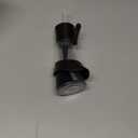 Upgraded Manual Ear Wax Removal Kit, 2-in-1 Water Tank Ear Irrigation Flushing System - Ergonomic Effort-Saving Button, One-Hand Operation, Soft Silicone Tips, Safe & Comfortable for Home Use (Dark Black)