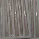 New Burning Formula Unscented Dripless 10-Inch Taper Candles Set of 12 - Ivory, for Wedding, Dinner - Smokeless, Long Burning - Hand Poured, Colored Tall Candlesticks - Marfil
