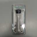 One Touch Kickdown Door Stopper, Door Holder, Heavy Duty Door Stops, Bottom of Door, Height-Adjustable Rubber Tips by HASHI (White 4 inch x 1pack)