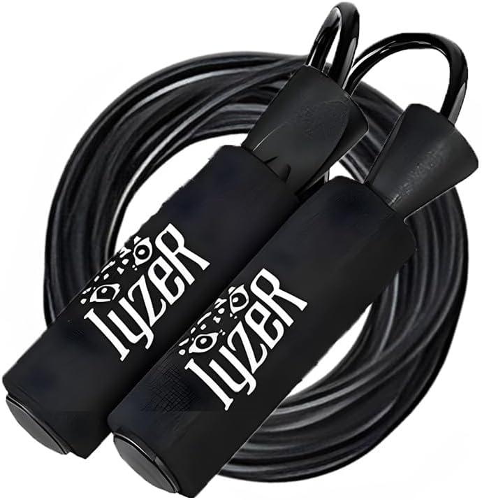 Adjustable Jump Rope for Men - Tangle-Free Jumping Rope with Ball Bearings - Jumprope for Fitness Women & Men