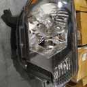 Headlight Assembly Pair for 2012-2015 Toyota Tacoma Black Housing Amber Reflector Left Right W/O Bulbs