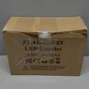 Vinkor Flameless Candles Battery Operated Candles Real Wax Pillar LED Candles with 10-Key Remote and Cycling 24 Hours Timer (Ivory 4" 5" 6" 7" 8" 9")