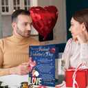 2 x Valentines Day Cards for Husband | Romantic Husband Valentines Day Gifts for Him from Wife (CD-345)