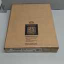 Bemis 500EC Durable Wood Toilet Seat with Easy Clean Hinges, Made in USA, Round, Bone