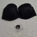 Vanity Fair Womens Beauty Back Smoothing Strapless Bra, 4-way Stretch Fabric, Lightly Lined Cups Up To H Bra, Midnight Black, 40C US