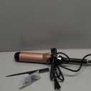 Large Curling Iron 2 Inch, Ceramic Long Barrel Hair Curling Wand, Hair Styling Tool, Dual Voltage, LCD Display, Black