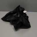 MakeMeChic Women's Faux Leather Mini Skirt Low Waist Party Club Short Skirts Streetwear (Large, Black)