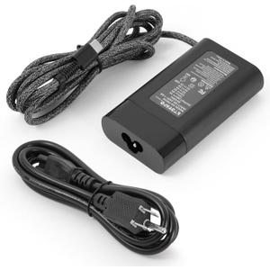 New Slim 65W USB C Charger for HP Laptop Charger Compatible with HP Envy,Probook, Elitebook,Chromebook,Spectre x360, Fast Charging, Portable, Safety and Durable