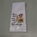 Funny Recipe Kitchen Towels-Microfiber Hilarious Absorbent Hand Towel Dish Rags, for Hostess Mom New Home Housewarming on Birthday,Christmas,Thanksgiving Day,16" x 24"