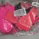 Hicarer 18 Pcs 80s Accessories for Women Girls Neon Retro Glow 1980s 90s Party Outfits New Year Costume Pink Fanny Pack Leg Warmer