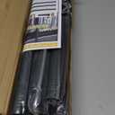 Closet Rods for Hanging Clothes, 16 to 88 Inch Stepless Adjustable Closet Rod, Heavy Duty 1.3 Inch Closet Hanging Rod for Closet Wardrobes Laundry, 1 Pack