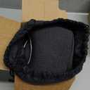 WANDER PLUS Travel Pillow, 100% Pure Memory Foam Travel Neck Pillow Airplane Neck Support Ergonomic Design Best for Sleeping Plane Car Train Office Flight for Adults Black