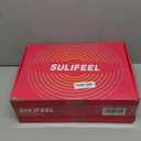 SULIFEEL Rainbow Unicorn 4 Size Adjustable Roller Skates for Girls Boys for Kids Ages 3-5 5-8 6-12 Children Skates Indoor Outdoor (Medium - Big Kid, H Floral Rose)