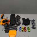 Slot Car Race Track Sets, Race Tracks for Kids Ages 4-8 | 1:64 Scale Cars, Race Car with 4 High Speed Cars, Electric Slot Car Race Track Sets, Remote Control Car