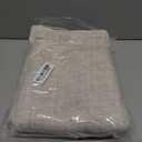 BGment Linen Curtains 63 Inch Length 2 Panels for Living Room - Semi Sheer Drapes Light Filtering Window Treatments with Rod Pocket Back Tab Lightweight for Bedroom, 52 X 63 Inch