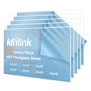 24x36 Plexiglass Sheets 1/8 inch Thick, 3mm Clear PET Plastic Sheet for DIY Project, Craft, Table top, Picture Frame, Acrylic Sign and Wedding Invitation 5 Pack