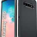 LeYi Compatible for Samsung Galaxy-S10 Case: Not Fit S10E/ S10 Plus/ S10 LiteS 10 Case 3-in-1 Full Body Shockproof Rubber Cover, Heavy Duty Tough Rugged Dustproof Protection Phone Funda 6.1", Black