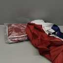 3 x 6 Ft American Pleated Fan Flag, USA Patriotic Half Fan Bunting Flag, 4th of July Decorations Flags (Set of 3)